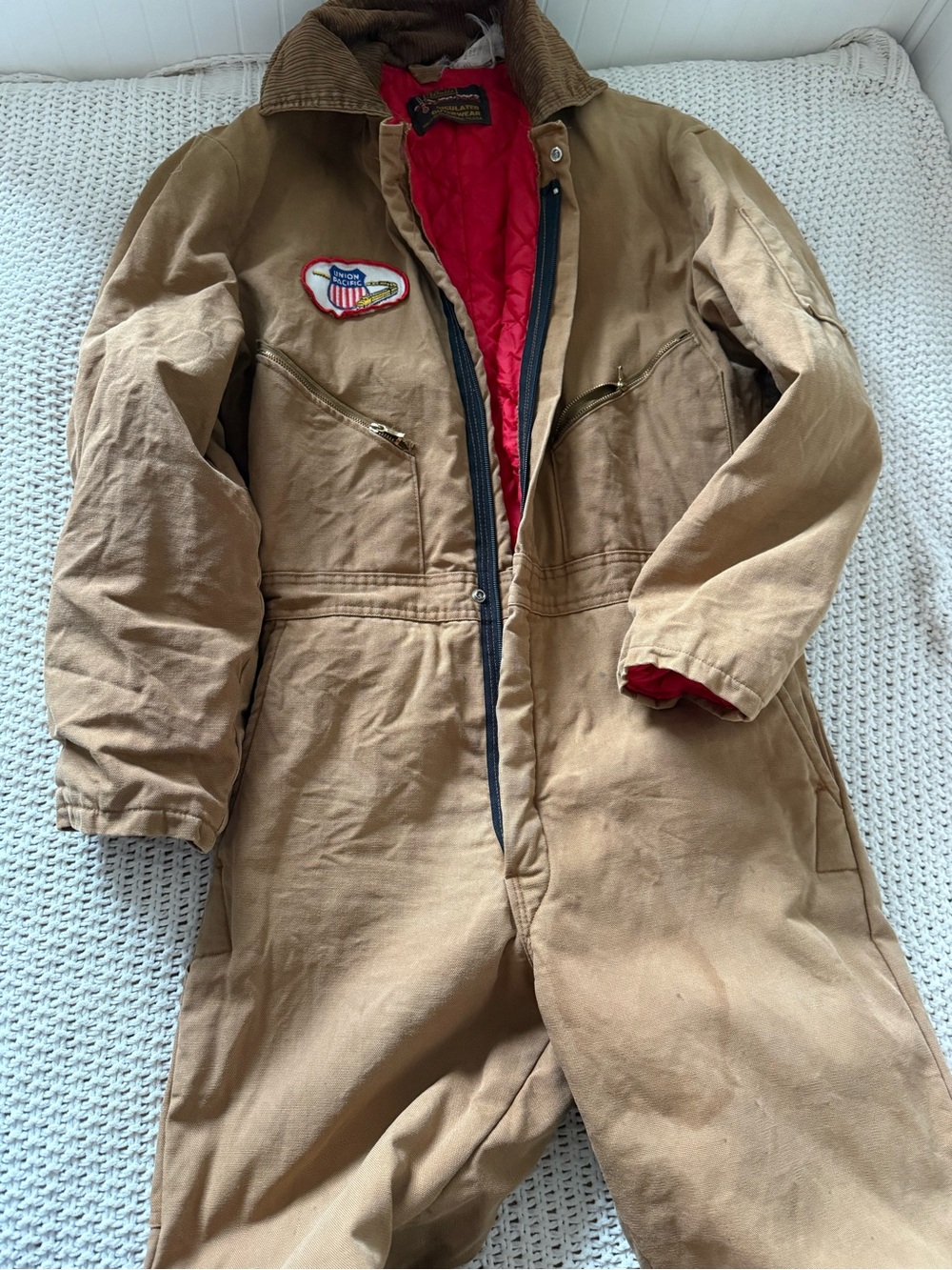Vintage Walls Blizzard-Pruf Union Pacific Railroad Insulated Coveralls